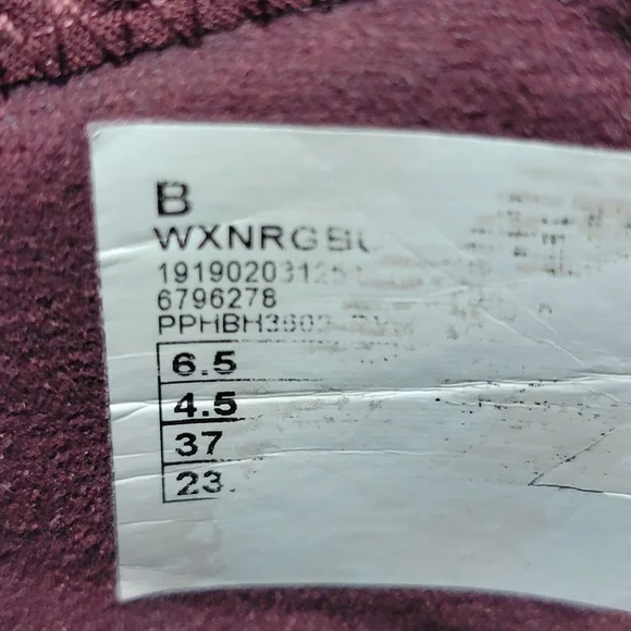 New Balance Mens Burgundy Round Toe Low Top Lace U - Picture 7 of 7